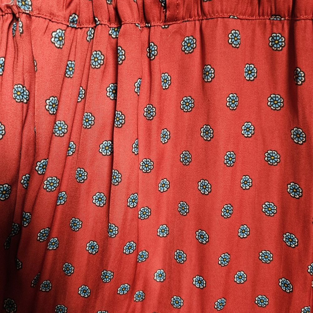 Urban Outfitters Red Floral Jumper